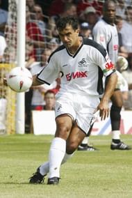 Roberto Martínez as a player at Swansea City